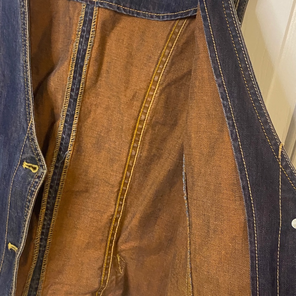 Old Navy Dark Blue Denim Vest - Picture 6 of 6
